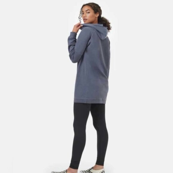 TenTree - Women's French Terry Hoodie Dress - Periscope Grey. Size: XS. NWT - Picture 9 of 13